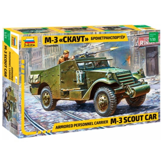 M3 Scout armored car (Zvezda 3519) 1:35